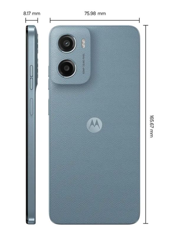 Smartphone motorola moto g05 128gb + 12gb ram câmera 50mp ai e bateria 5200 mah – cinza