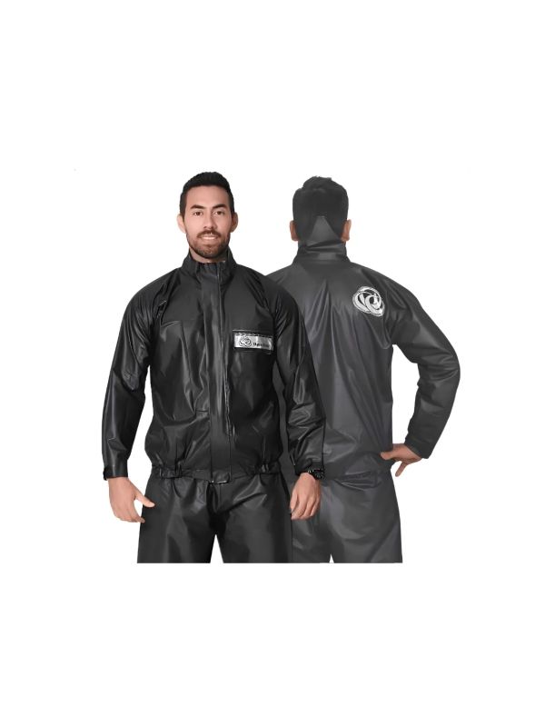 Capa de chuva motoqueiro brascamp em pvc impermeável