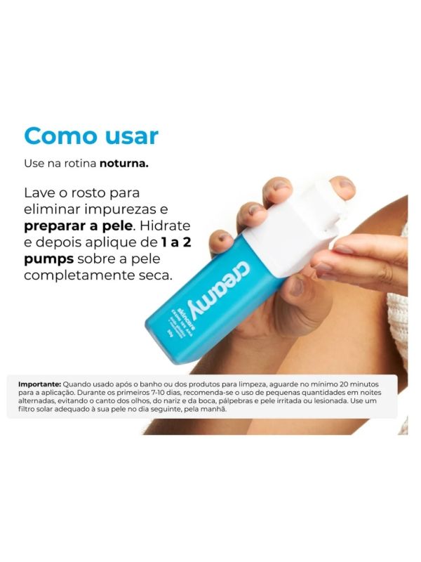 Creamy skincare ácido glicólico 10% – 30g