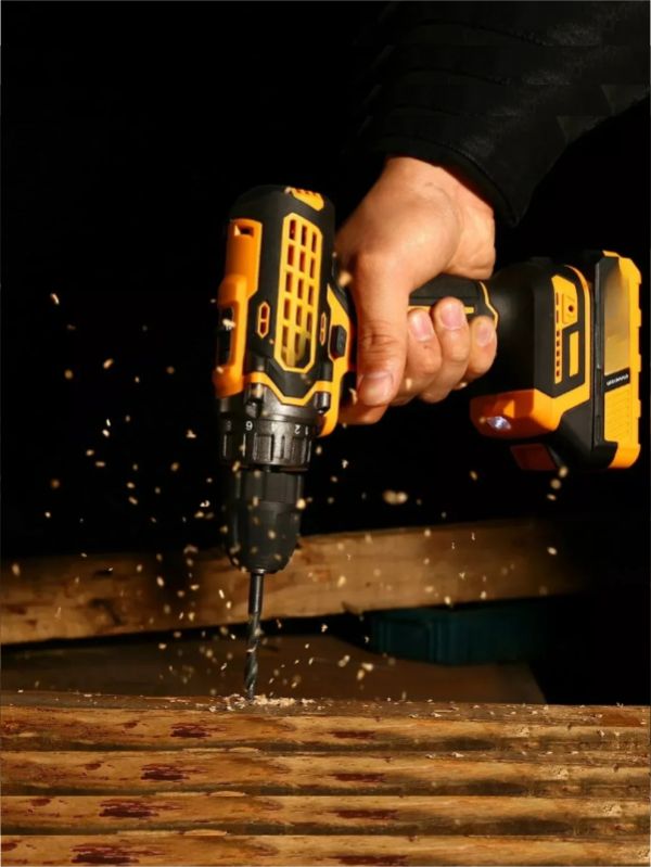 Parafusadeira furadeira 48v sem fio deckcasa wk-93 – 2 baterias li-ion, 24 acessórios e maleta