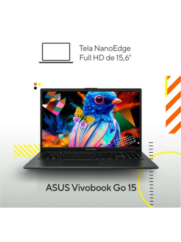 Notebook asus vivobook go 15 amd ryzen 5 7520u amd ryzen 5 7520u 15.6º